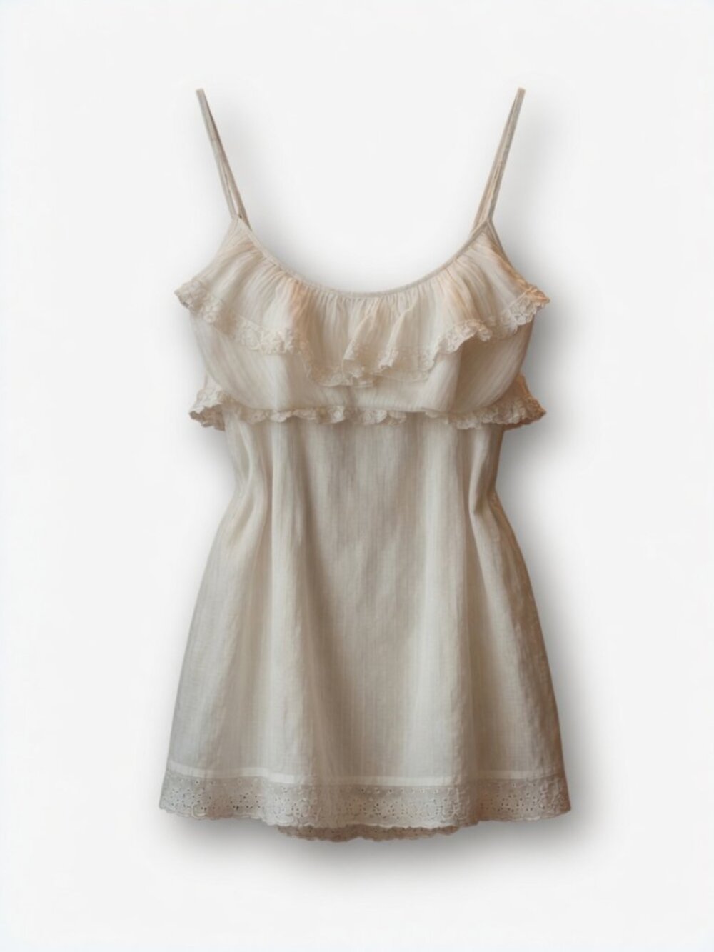 NWT Free People Beachy Boheme Tunic - Ivory